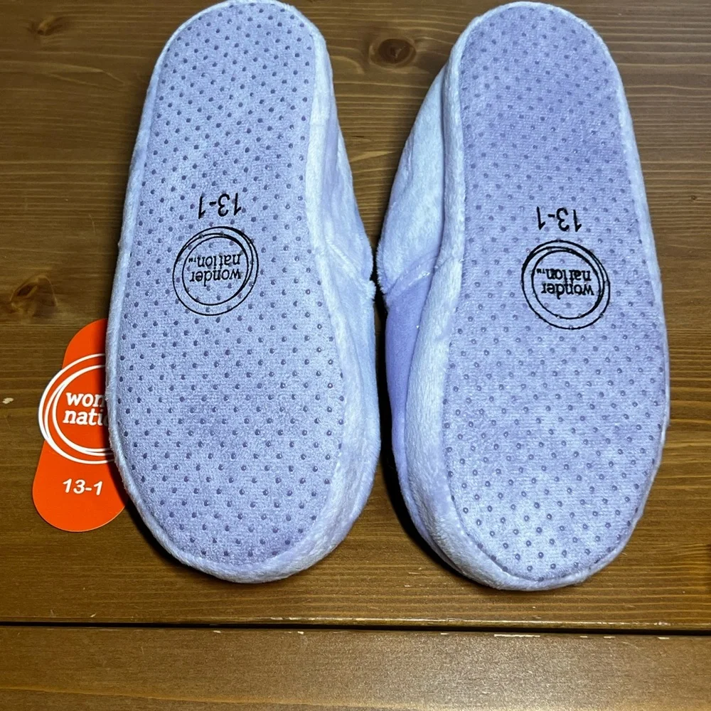 Dream Big Slippers Girls Size 13/1